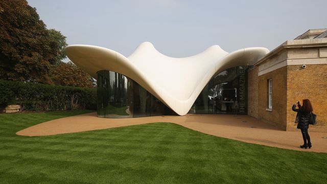opening of the new serpentine sackler gallery designed by zaha hadid