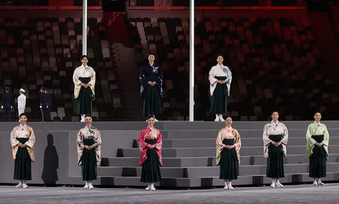 東京五輪の閉会式にタカラジェンヌが登場 東京五輪の閉会式にタカラジェンヌが登場