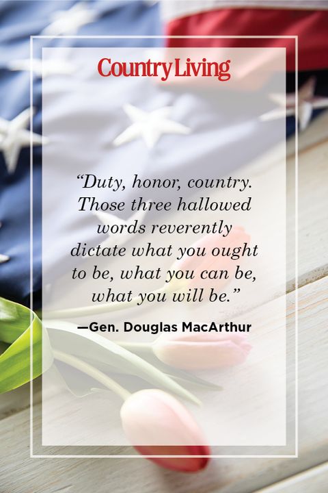 memorial day quote by gen douglas macarthur