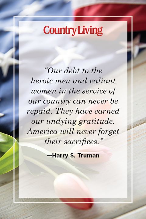 memorial day quote by harry s truman