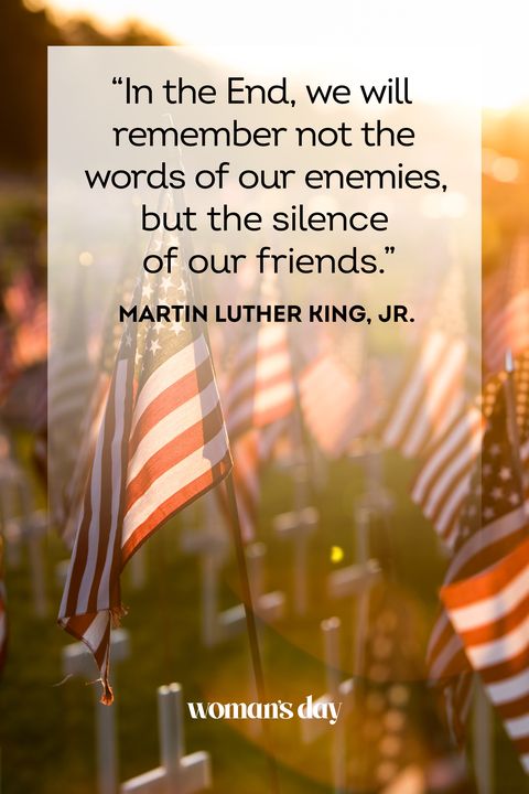 memorial day quotes martin luther king jr
