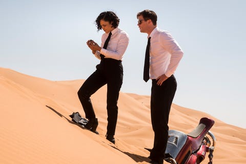 Men in Black: International, Tessa Thompson, Chris Hemsworth