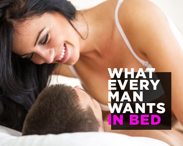 what men want in bed from a woman