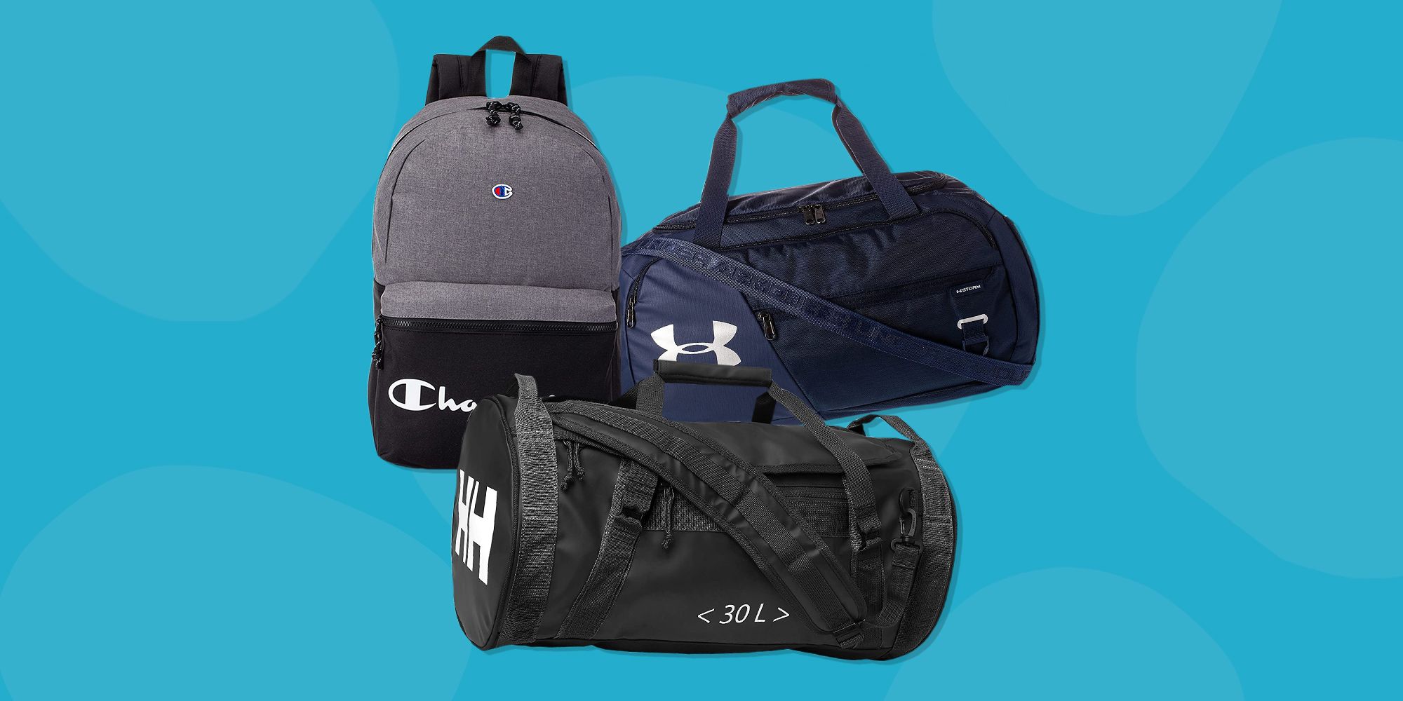 Gym Bag Holdall Sports Locker Bag Duffle Bag Travel Work Mens Womens Team Games 