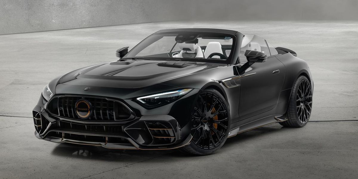 The Mercedes-AMG SL looks more aggressive than ever with Mansory
