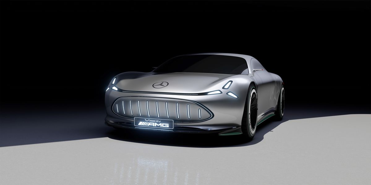 Mercedes Vision AMG Portends an Electric Performance Future