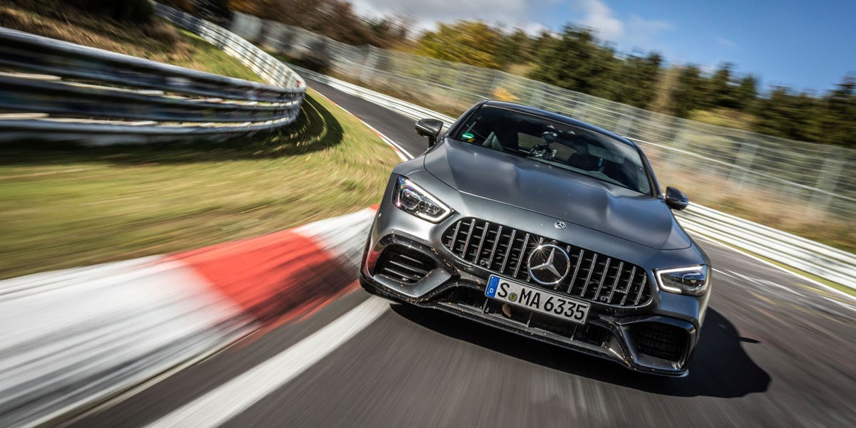 Watch the Hot Mercedes-AMG GT63 S Set a Nürburgring Record Watch the Hot Mercedes-AMG GT63 S Set a Nürburgring Record