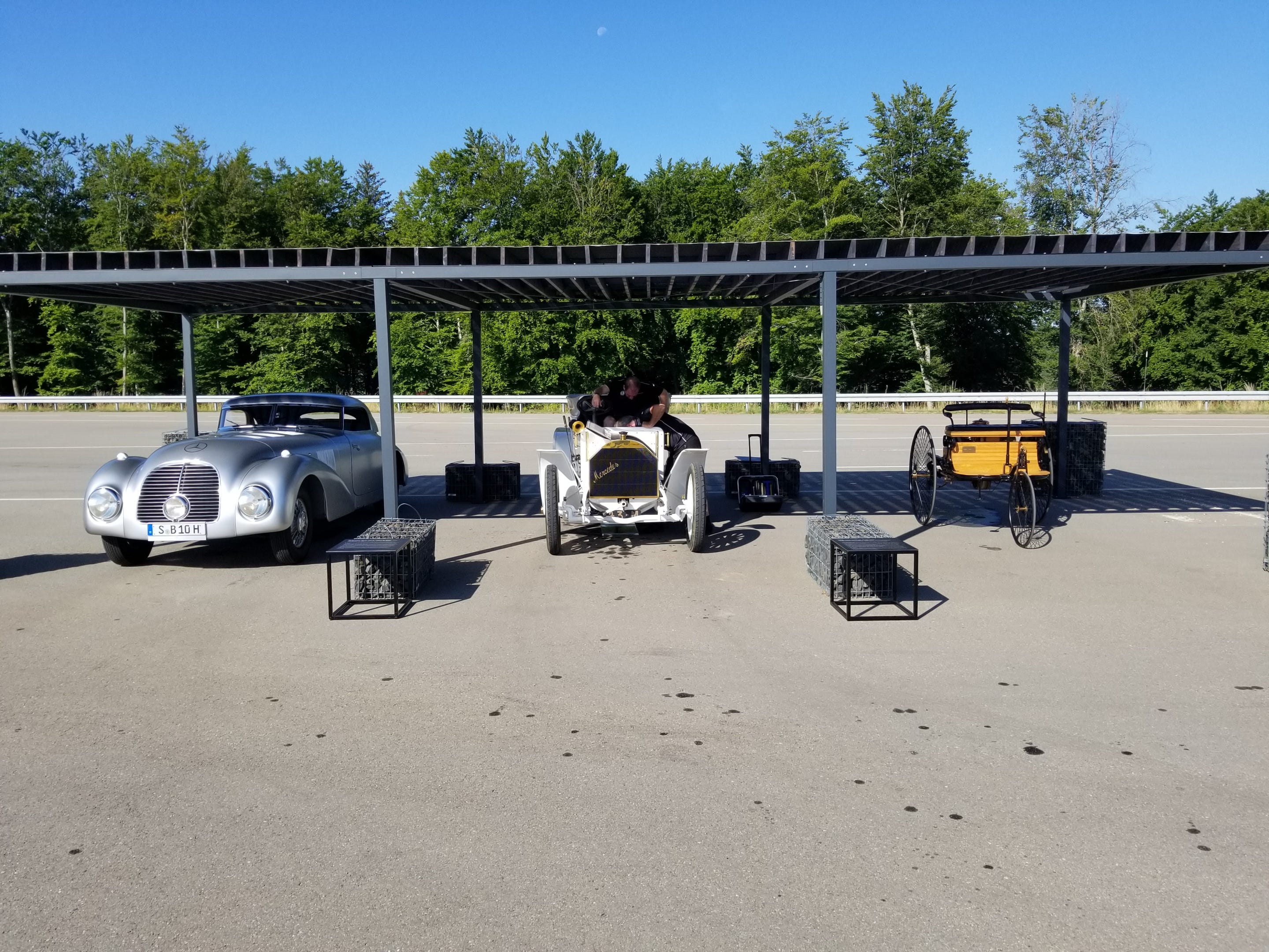 Mercedes-Benz Classics Driven at German Test Track