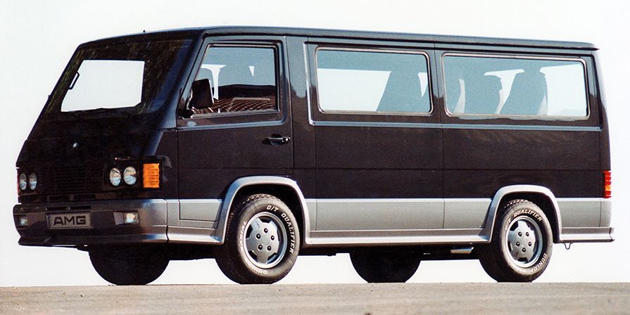 AMGs Weirdest Ride Was a Diesel Van