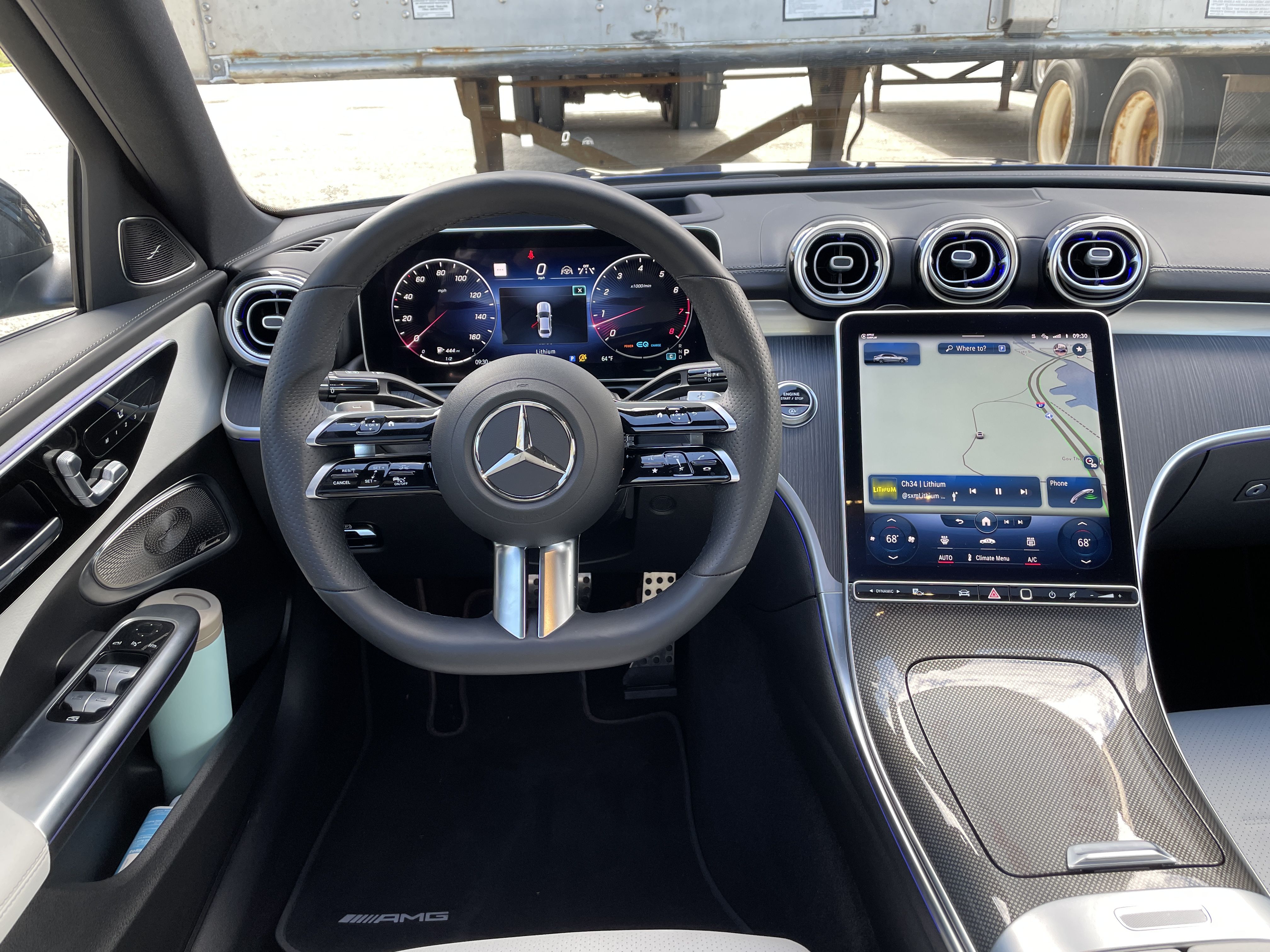 Interior Of New Mercedes C Cl - Home Design Ideas