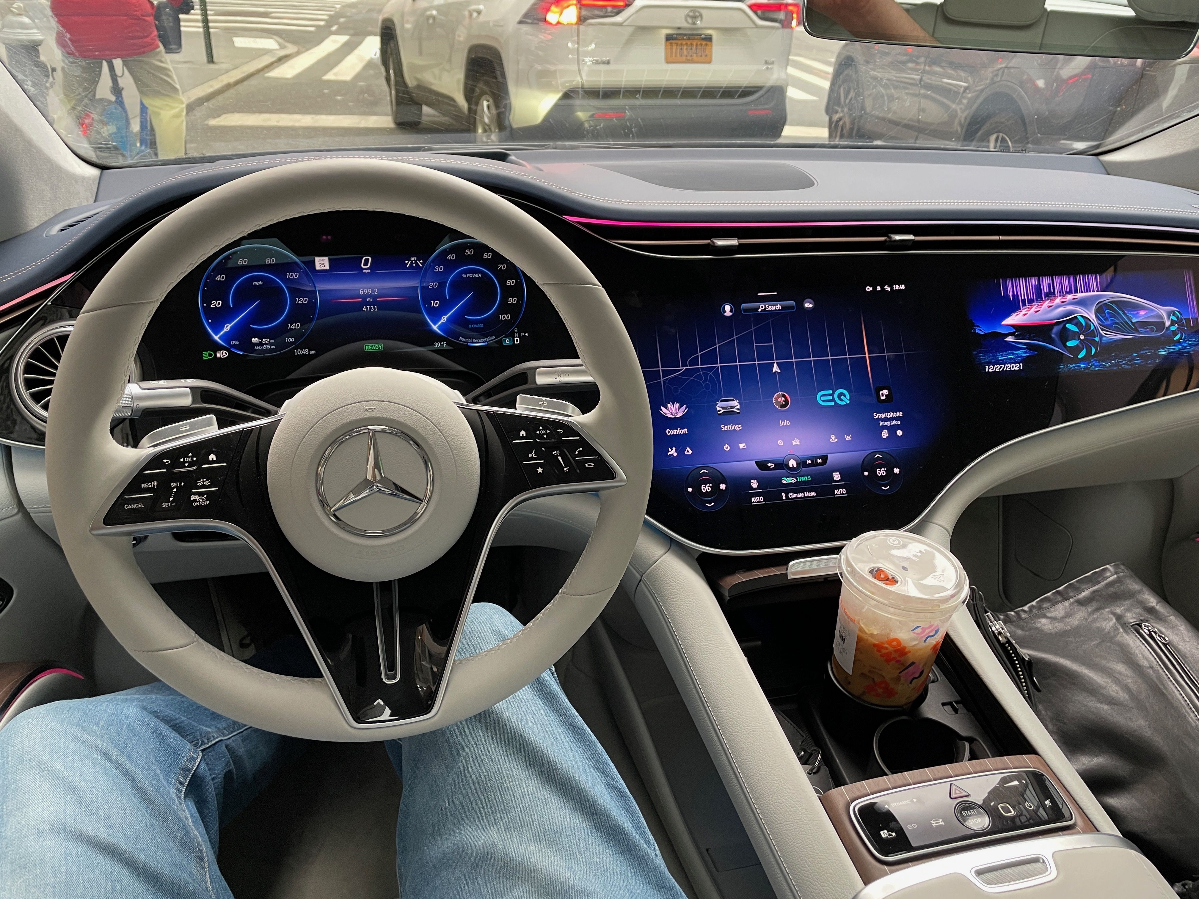 2022 Mercedes-Benz EQS Interior Mercedes-Benz Manhattan