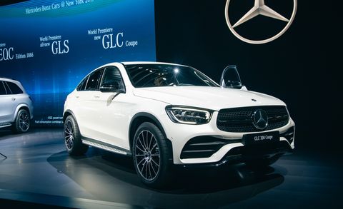 Mercedes Benz Glc Coupe Updated Sporty Crossover