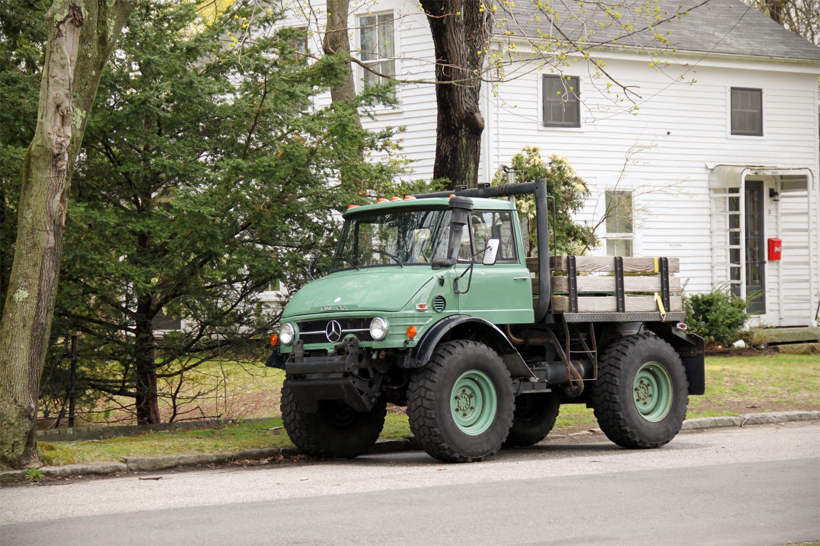 Yes, We Spotted this Mercedes-Benz Unimog on the Street