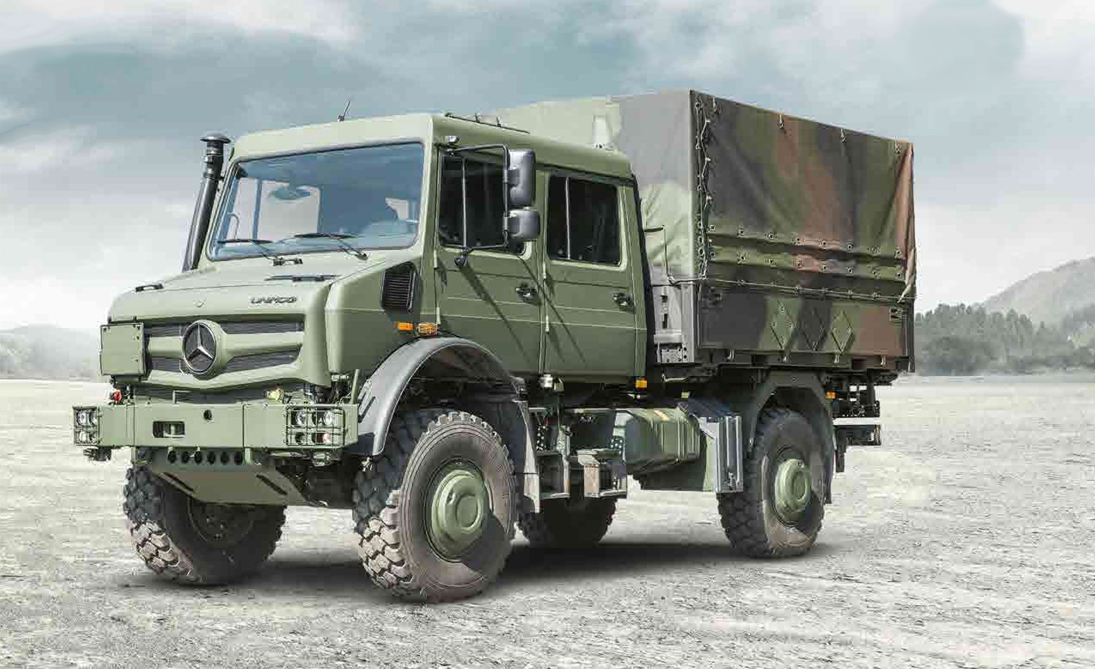 Mini Army Trucks Army U.S 4 MTH  Auto Carrier Flat Car w/ 