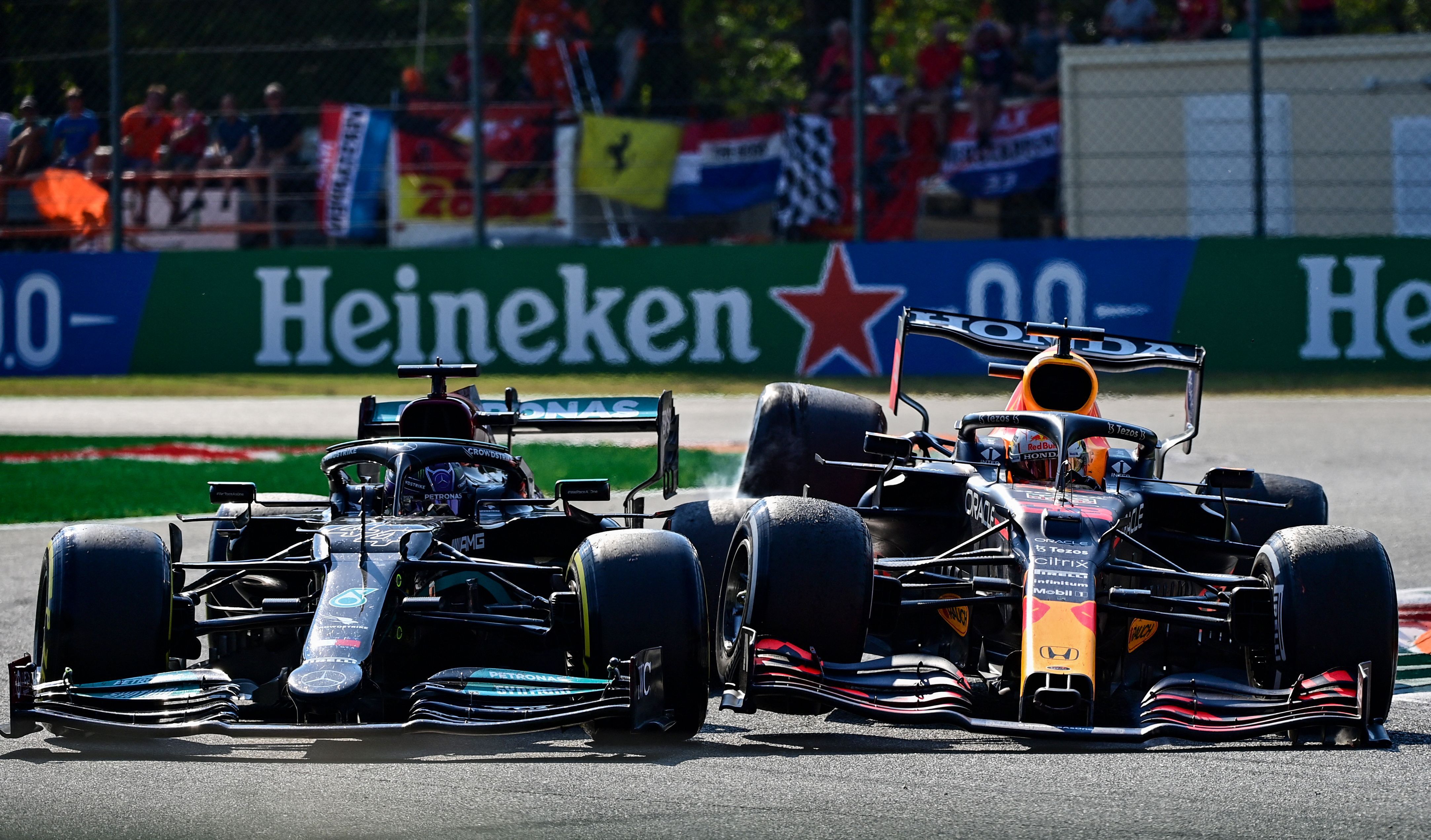 Horner Verstappen Y Hamilton Merecian La Misma Sancion