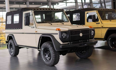 Estos 37 Mercedes Clase G Militares Salen A La Venta