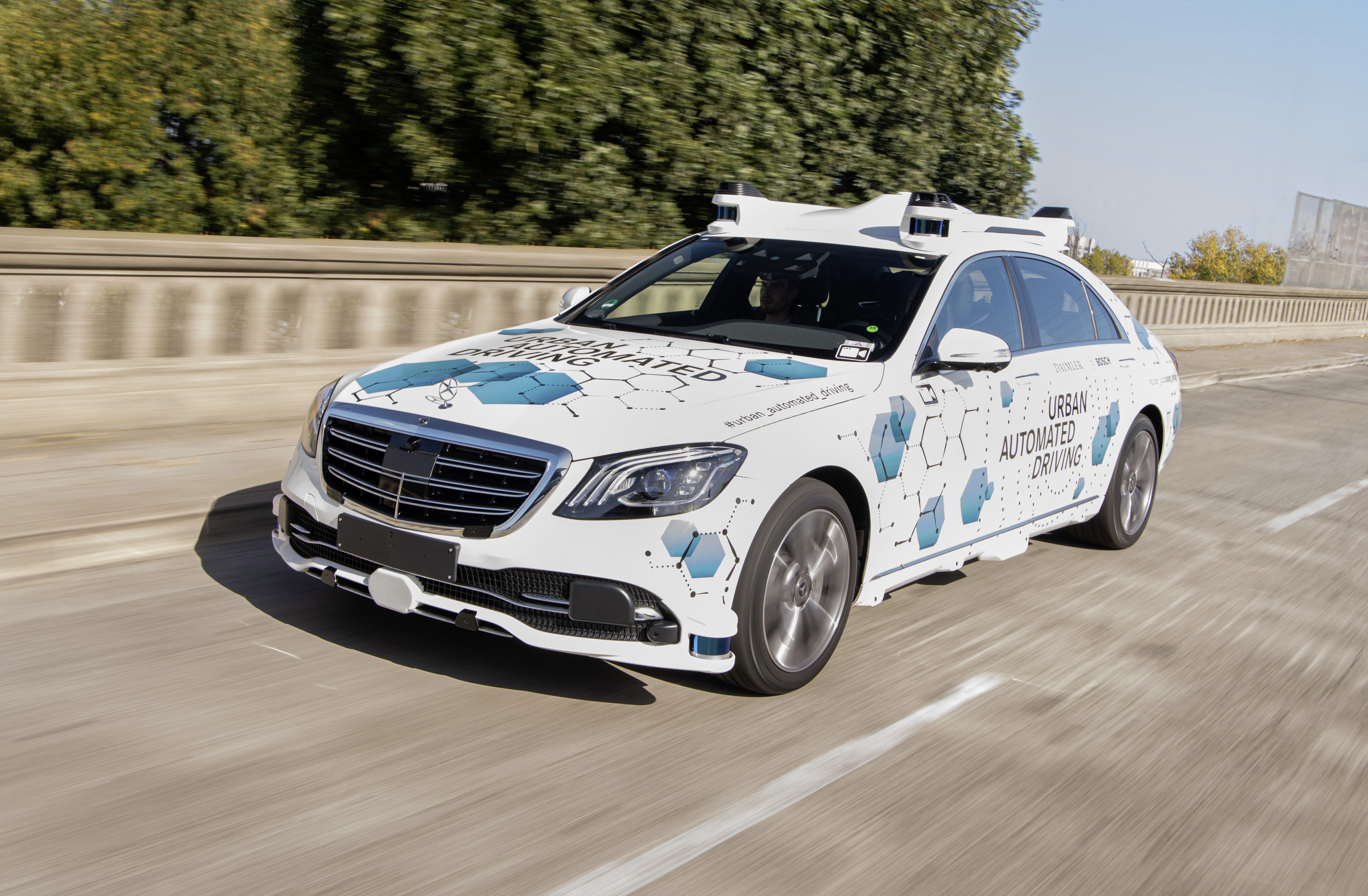 Fleet Autonomous Mercedes in San Jose