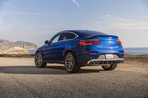 21 Mercedes Amg Glc Class Coupe Review Pricing And Specs
