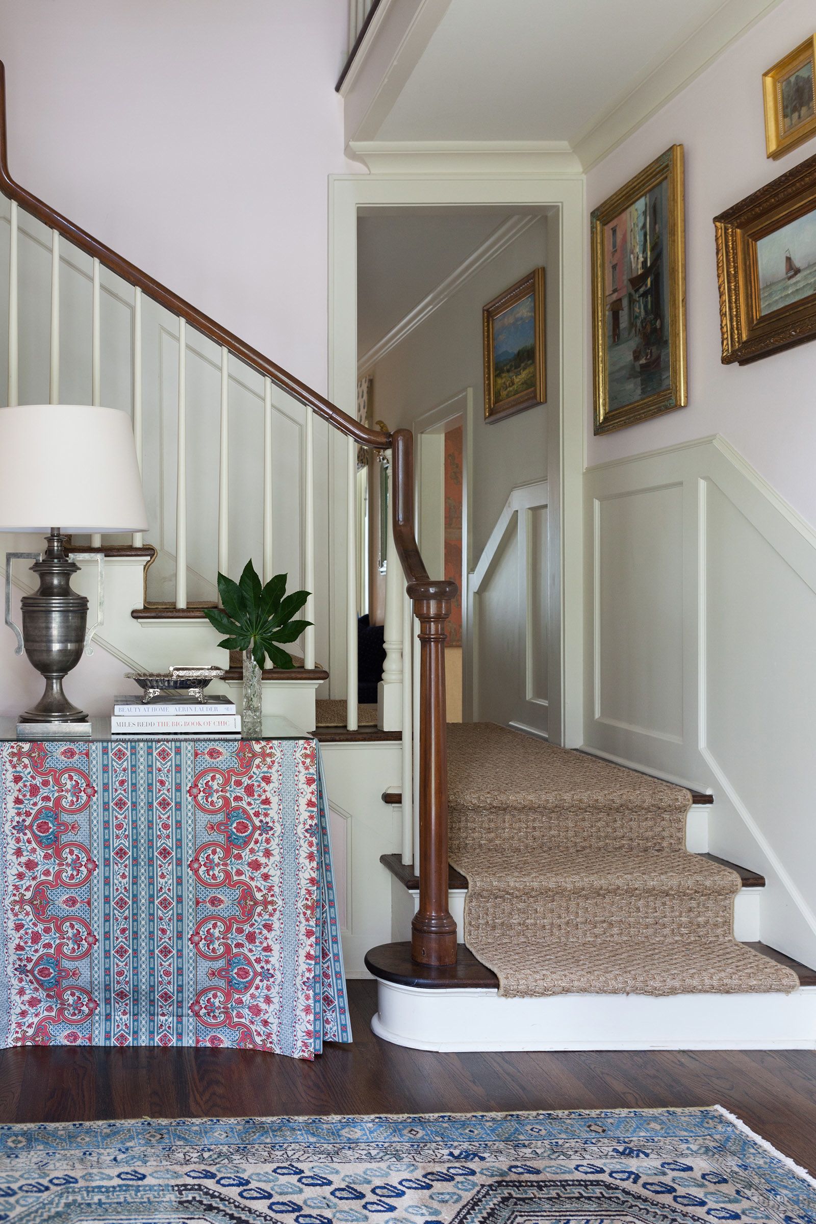Modern Hallway Runner Stripes Pattern Beautiful Floor Mat Hall & Stairs Carpet