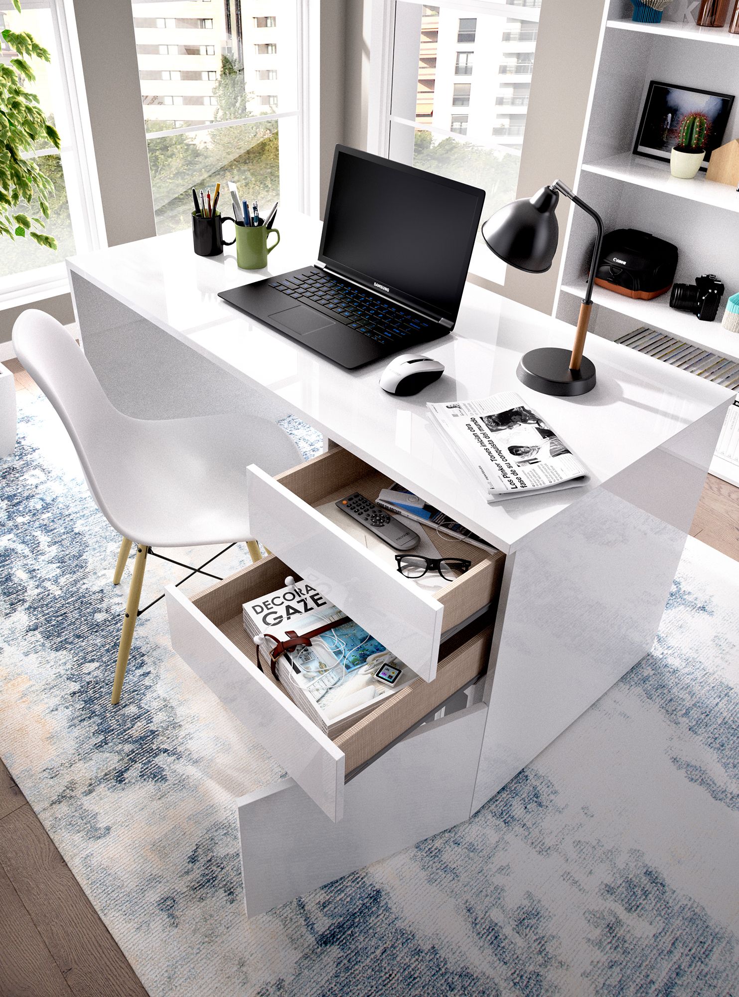 Melancólico Irónico Cambio 20 escritorios funcionales para montar una zona de trabajo