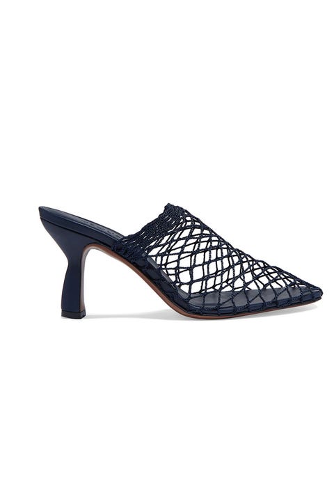 mesh bottega heels