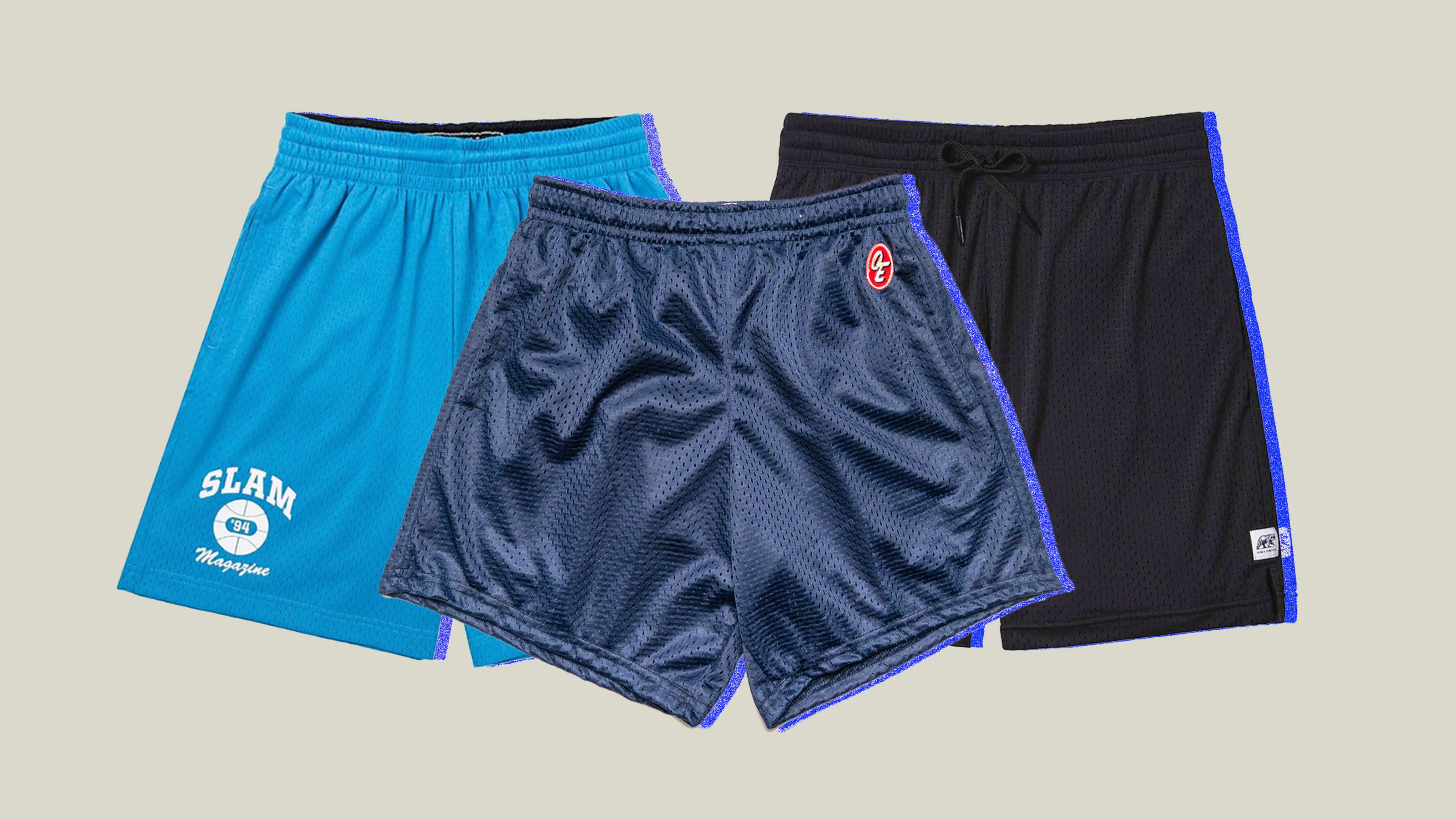 Basic Breathable Athletic Performance Shorts with Pockets TOTNMC Men's Basketball Mesh Shorts 