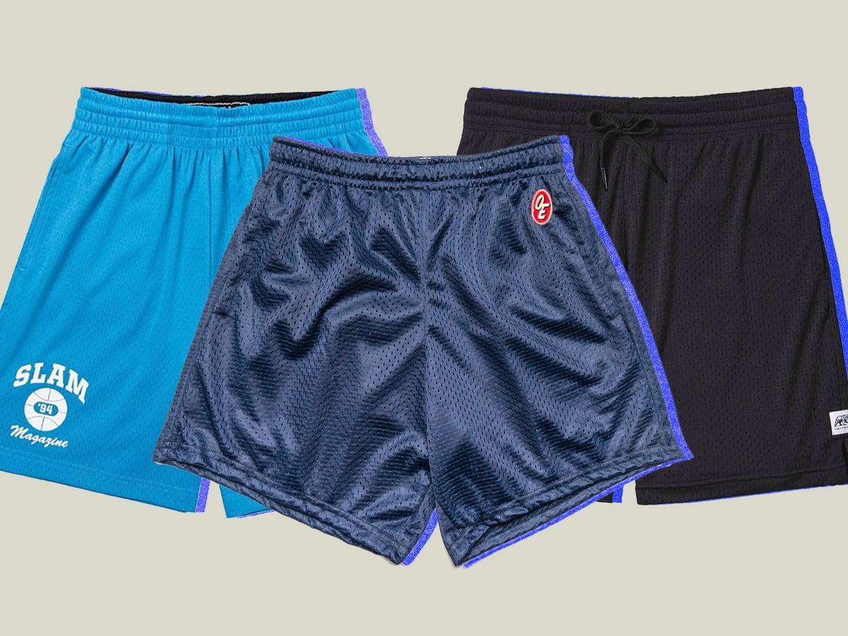 Men's 2-in-1 Red LV Luxury Brand Monogram Print Pattern Gym Shorts