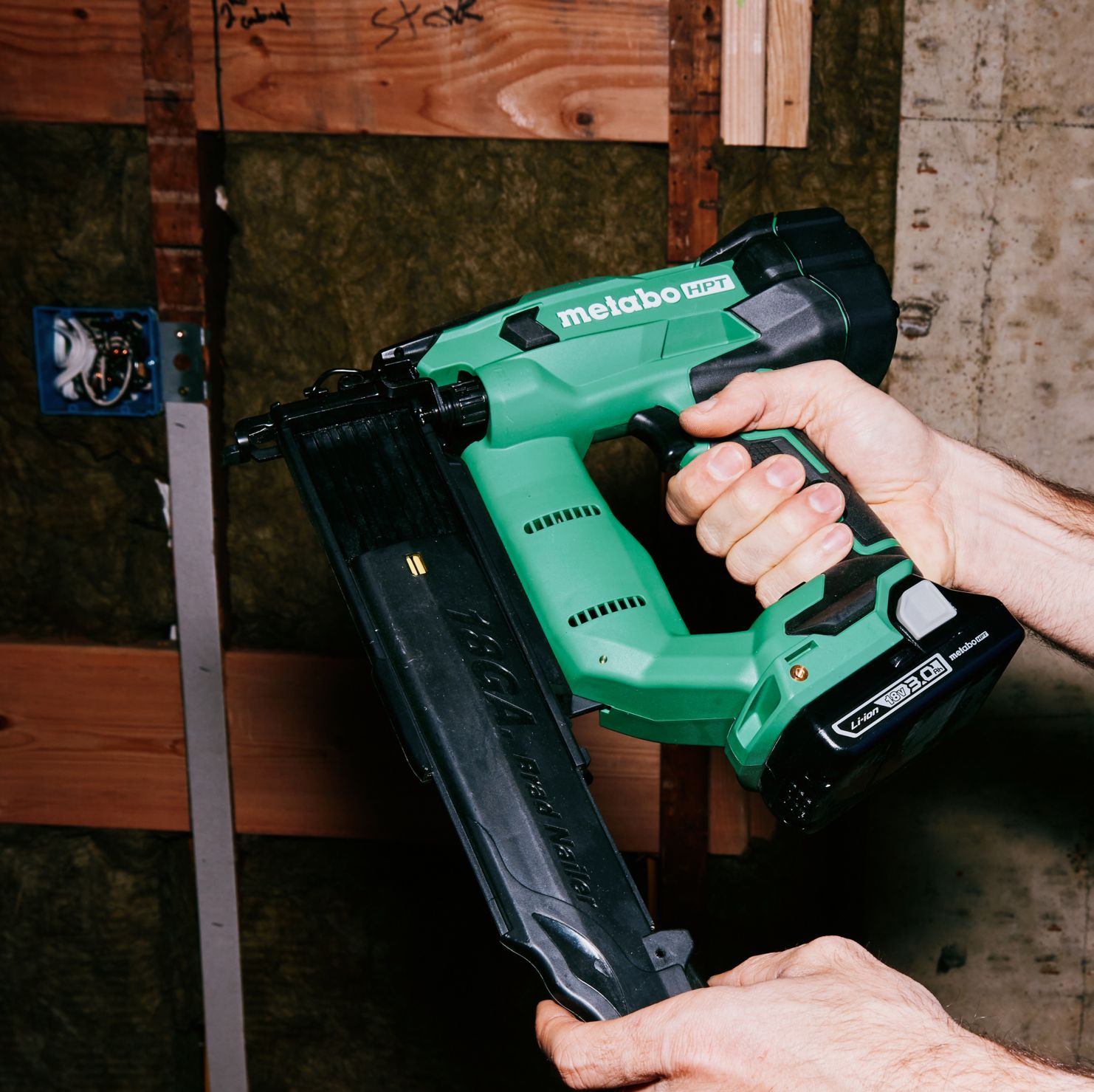 Metabo-HPT's NT1850DF Finish Nail Gun Is a Carpenter's Dream Tool