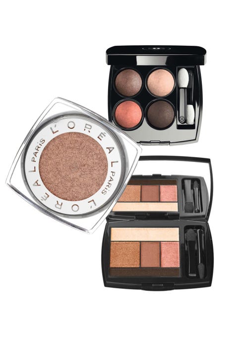 Eye shadow, Cosmetics, Eye, Face powder, Product, Powder, Cheek, Brown, Organ, Human body, 