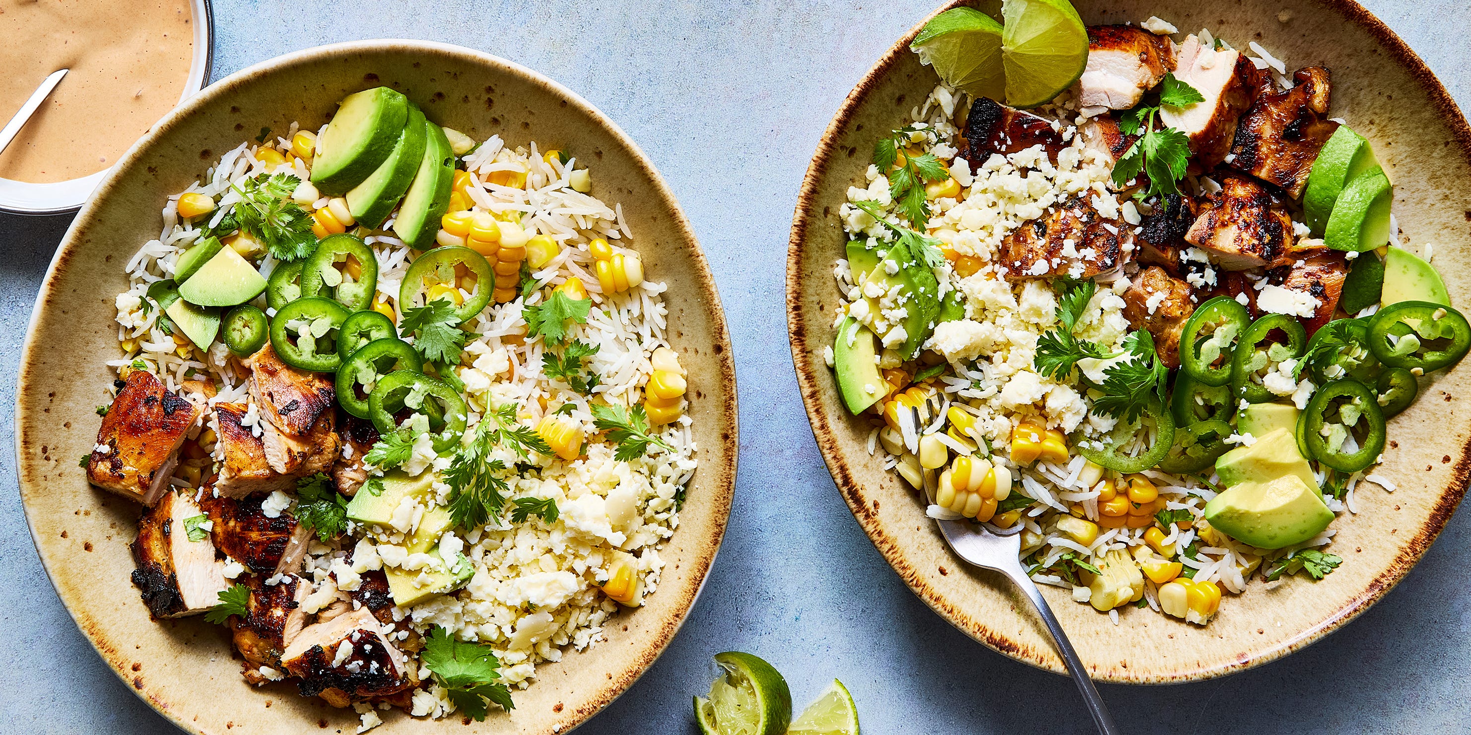 Mexican Corn & Chicken Bowls Will Have You Grinning From Ear To Ear