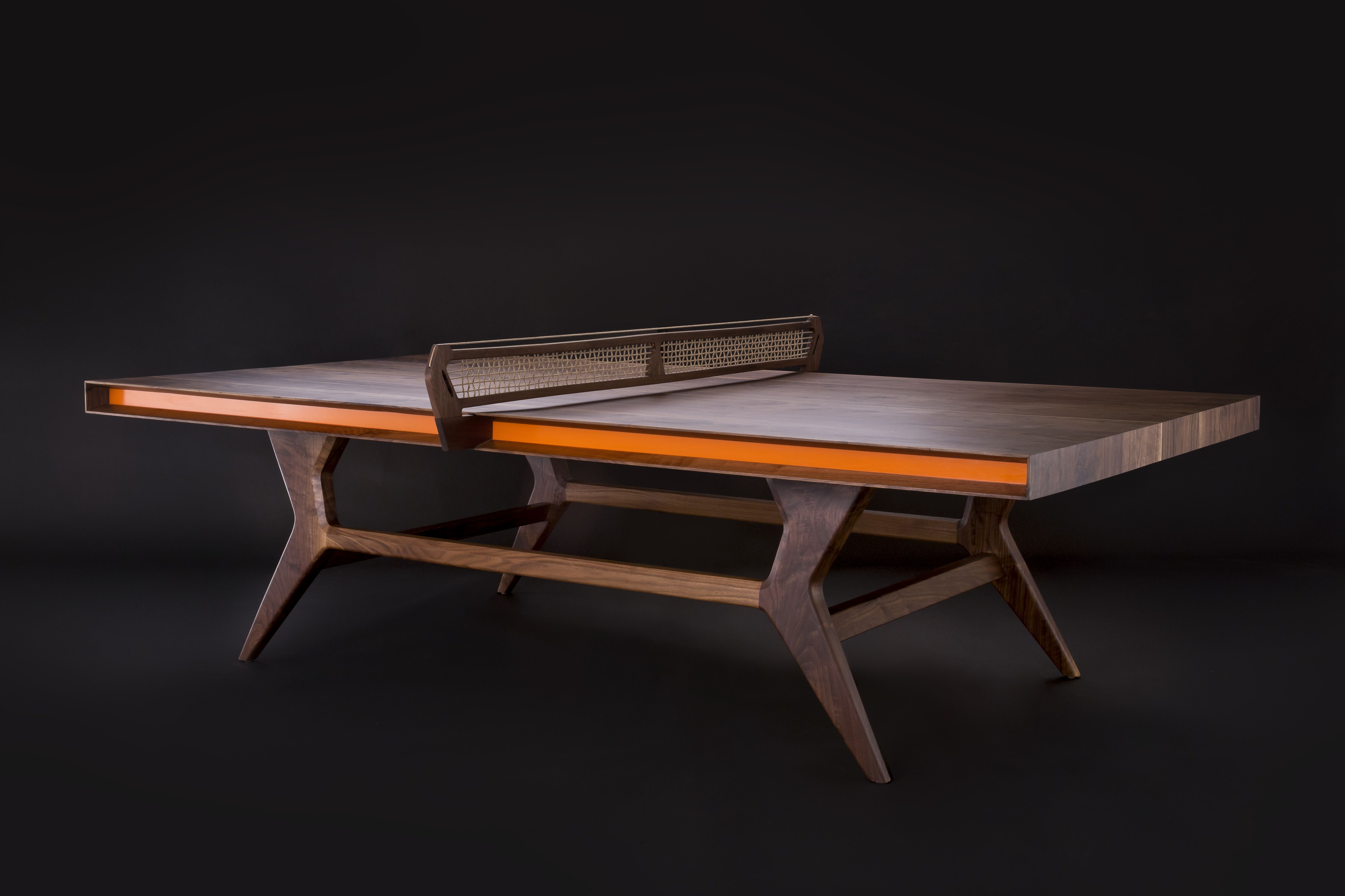 Ping pong table. Стол. Дизайнерский теннисный стол. Стол деревянный дизайнерский.