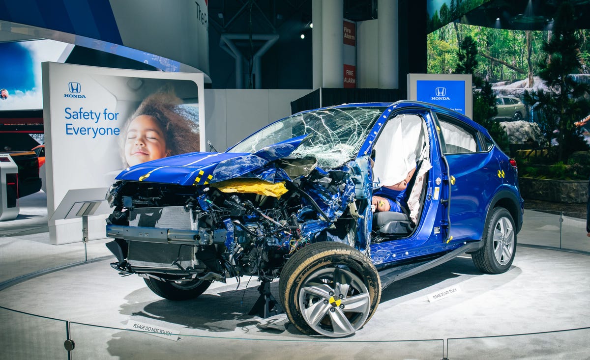 CrashTested Honda HRV Shows Advances in Auto Safety Engineering