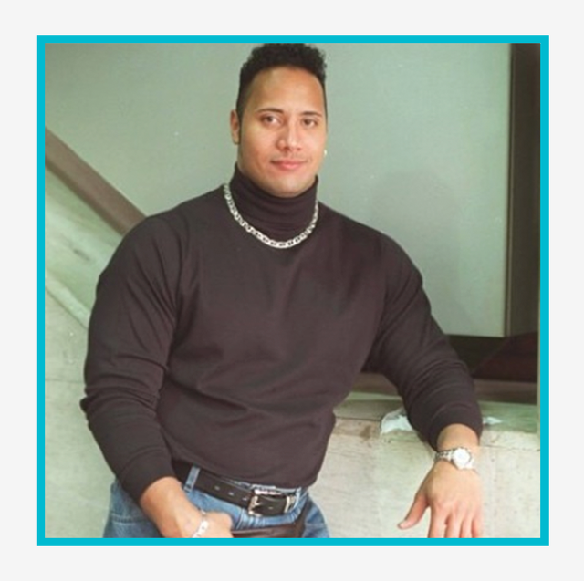 This Turtleneck Is Perfect For The Rock Meme Halloween Costume