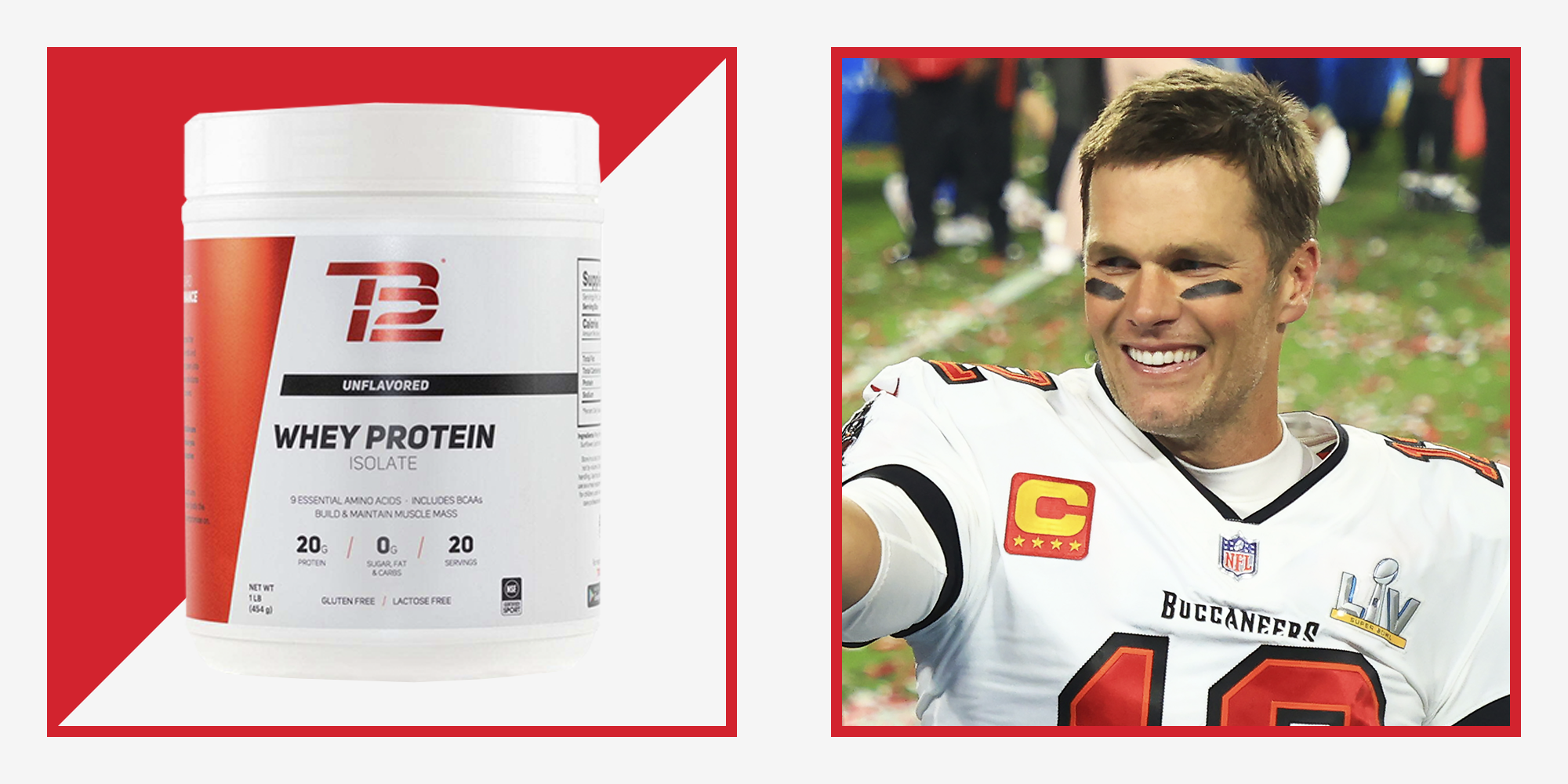 We Asked Dietitians to Review Tom Brady’s TB12 Protein Powder