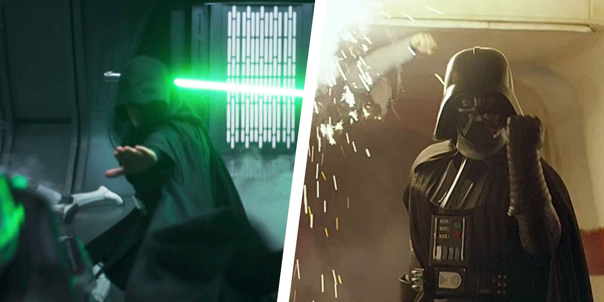 Luke Skywalker S Mandalorian Lightsaber Fight Alludes To Vader