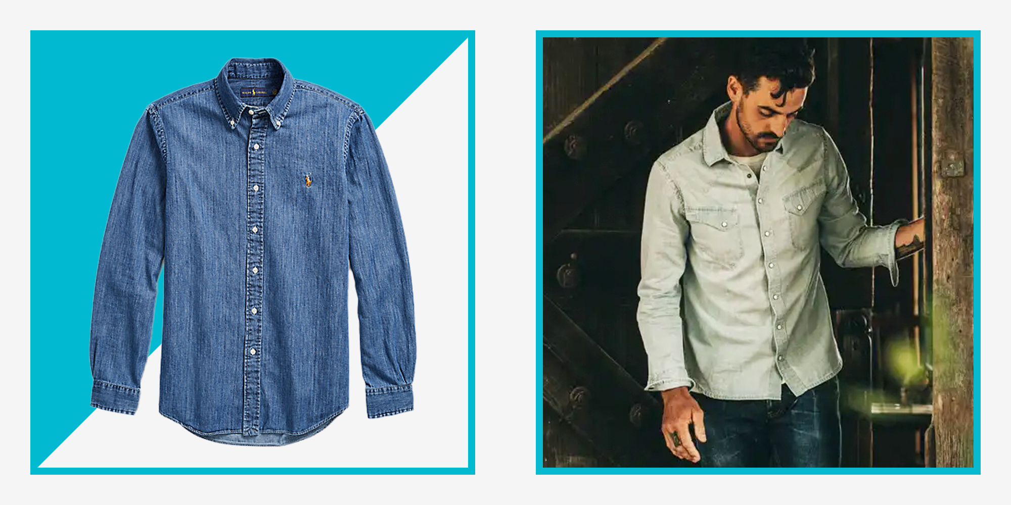 The 30 Best Denim Shirts For Men In 2022 According To Style Experts Flipboard 