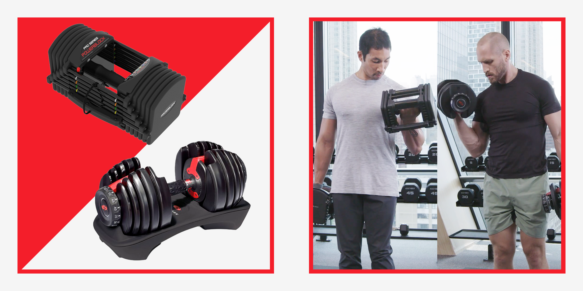 We Put the Bowflex and PowerBlock Adjustable Dumbbells to the Test