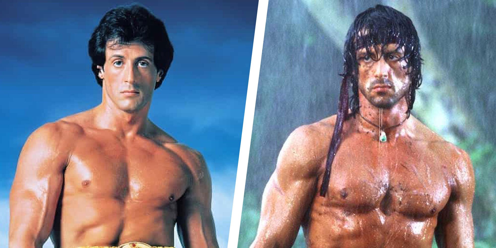 Sylvester Stallone Imagines How a 'Rocky v. Rambo' Fight Would Go