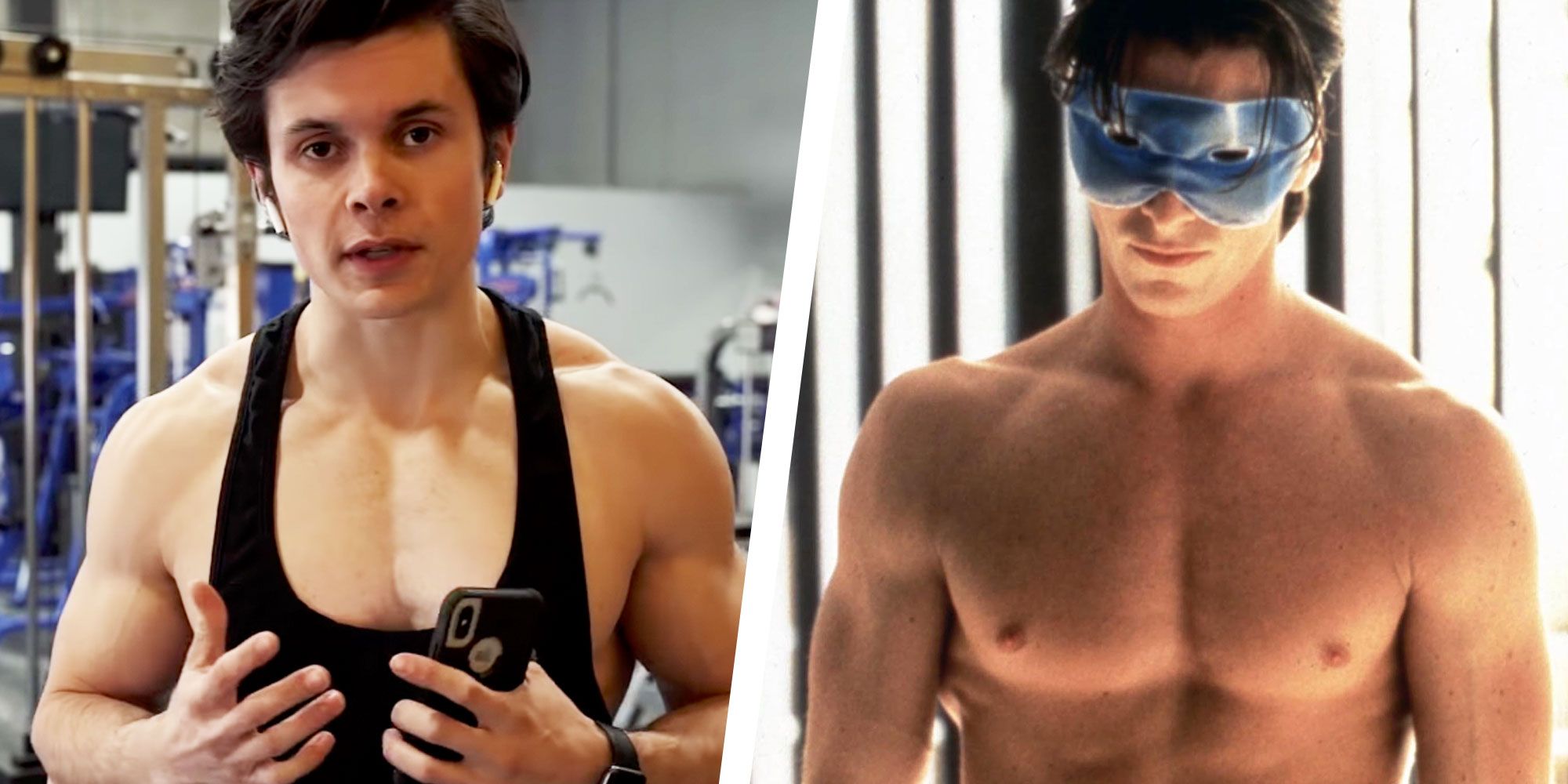 Man Tries Christian Bale's 'American Psycho' Workout YouTube...