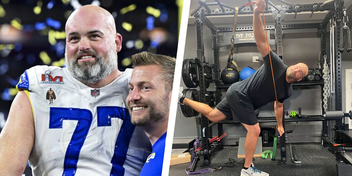 NFL Lineman Andrew Whitworth on Losing Weight and New Goals