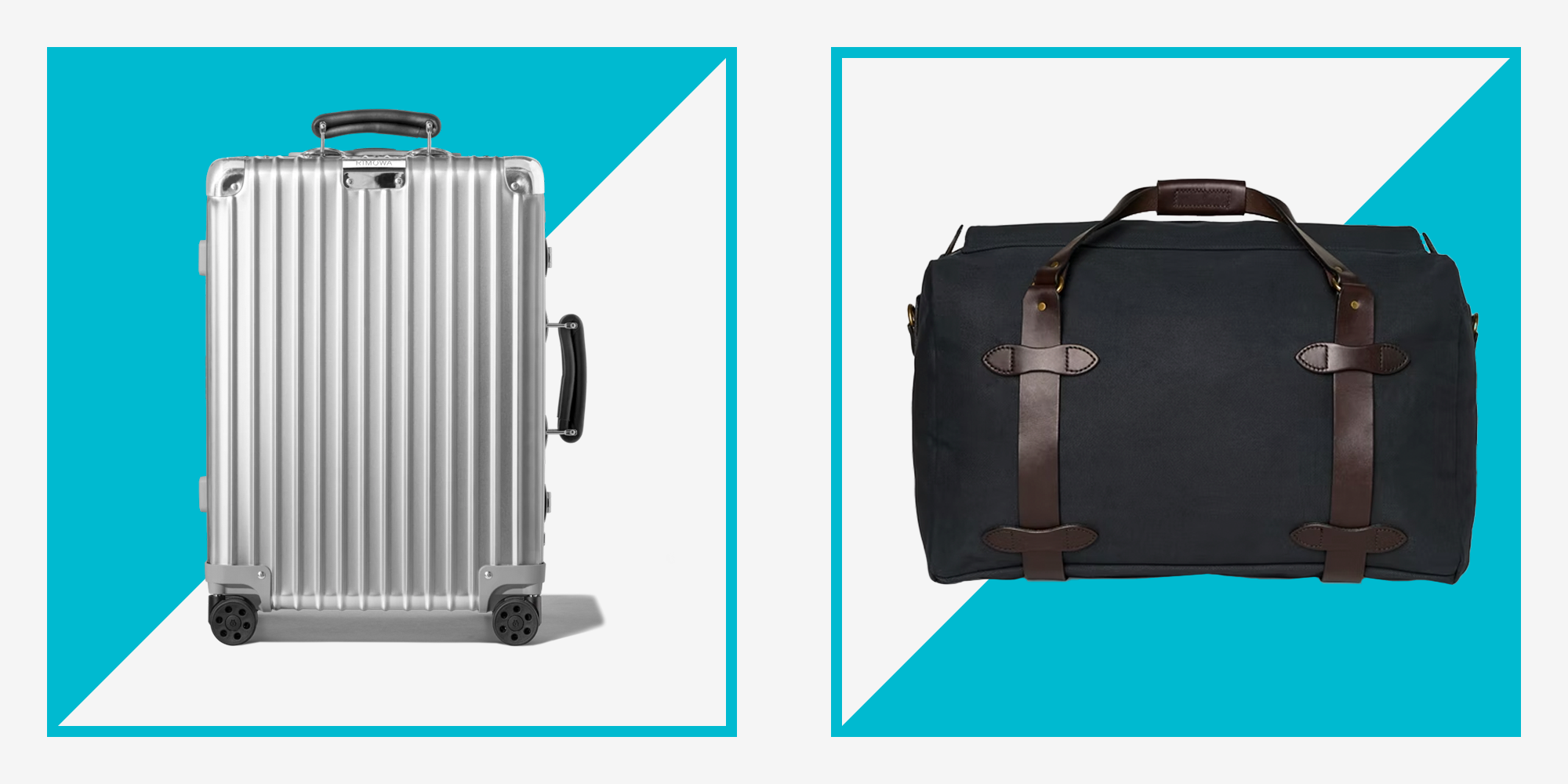 NU Large Designer Inspired Holdall Weekend Luggage Duffel Cabin Travel Case Bag 