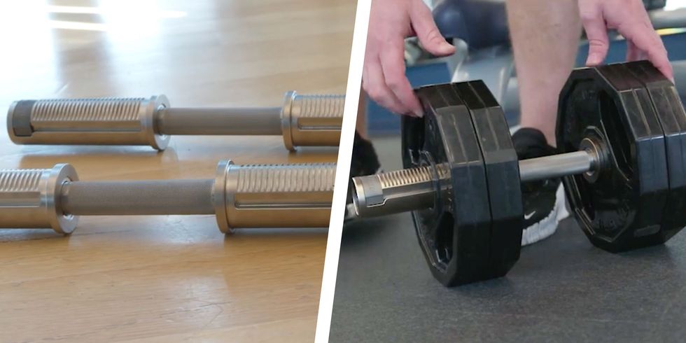 These Adjustable Dumbbells Give You a Chance to Lift Really Heavy thumbnail