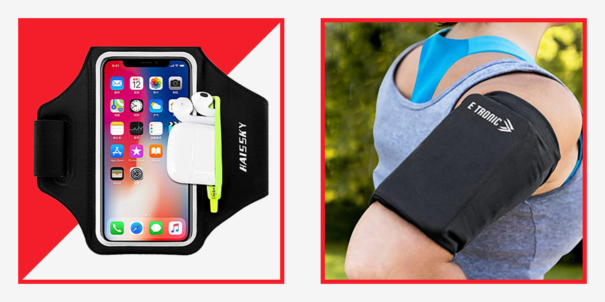 These Running Arm Band Phone Holders are on Sale at Amazon Right Now