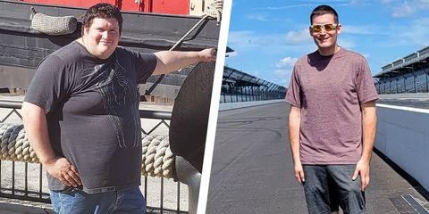 How Walking and the CICO Diet Helped This Man Lose 200 Pounds