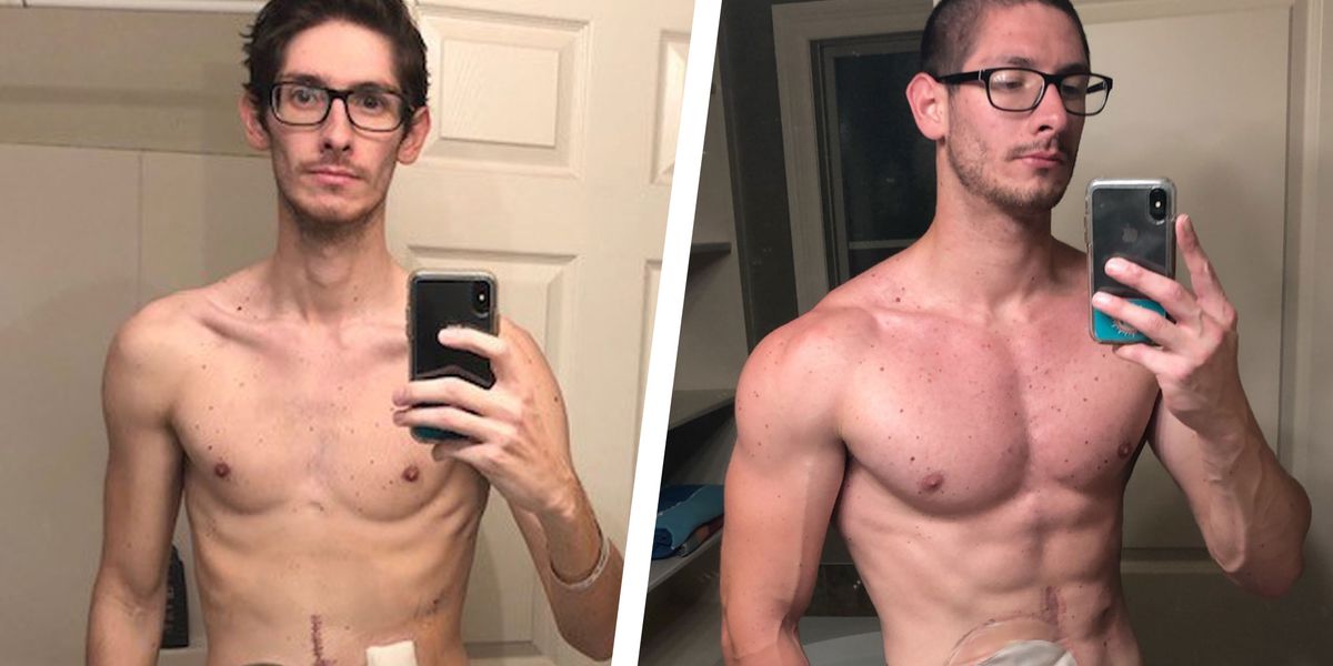 This Skinny Guy Gained 48 Pounds and Built a 6-Pack in Just 7 Months