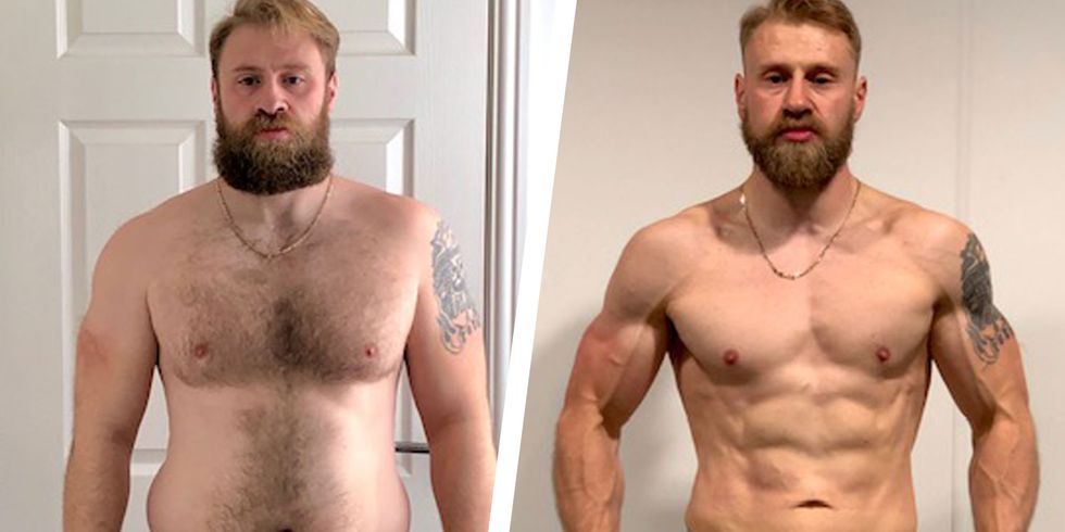 extreme weight loss before and after male