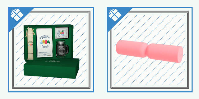 coffee set, foam roller