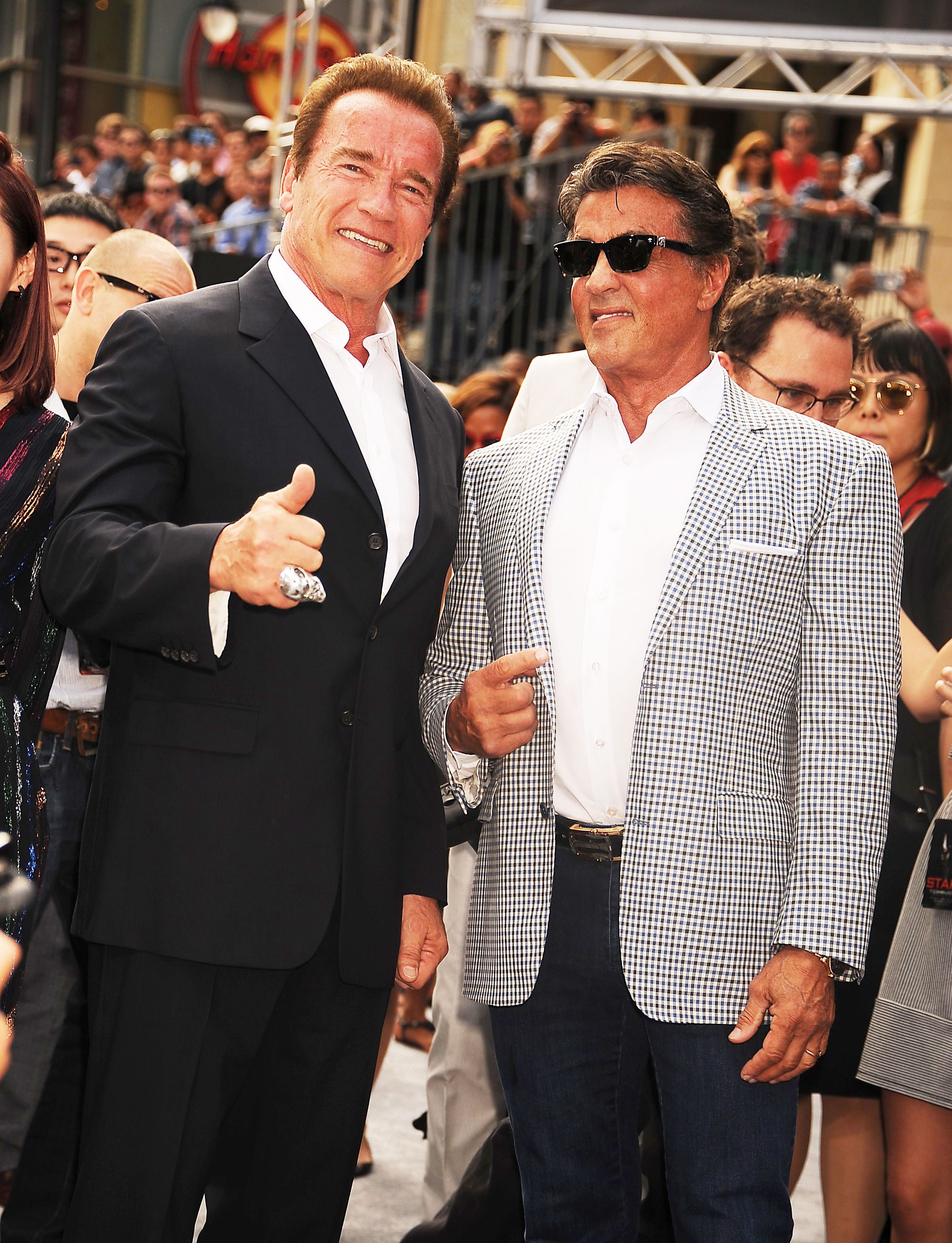 Sylvester Stallone Just Trolled Arnold Schwarzenegger on Instagram