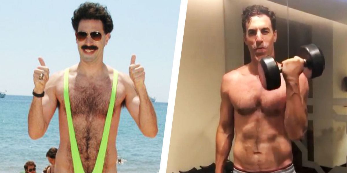 'Borat' Star Sacha Baron Cohen Is Kinda Shredded Now