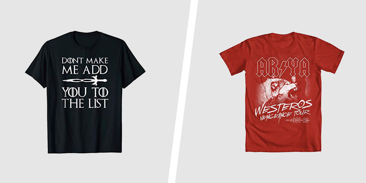 30 'Game of Thrones' Shirts to Buy After the Final Season